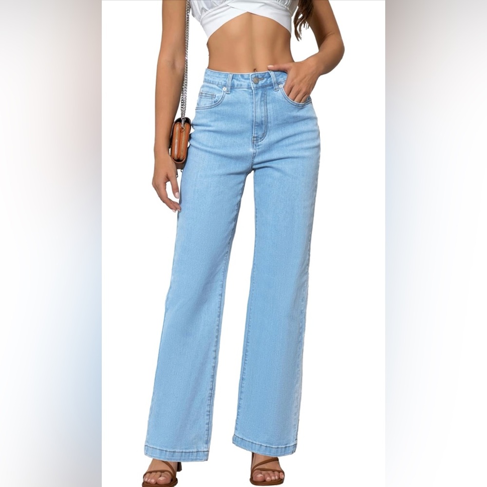 Mid Waisted Straight Leg jeans